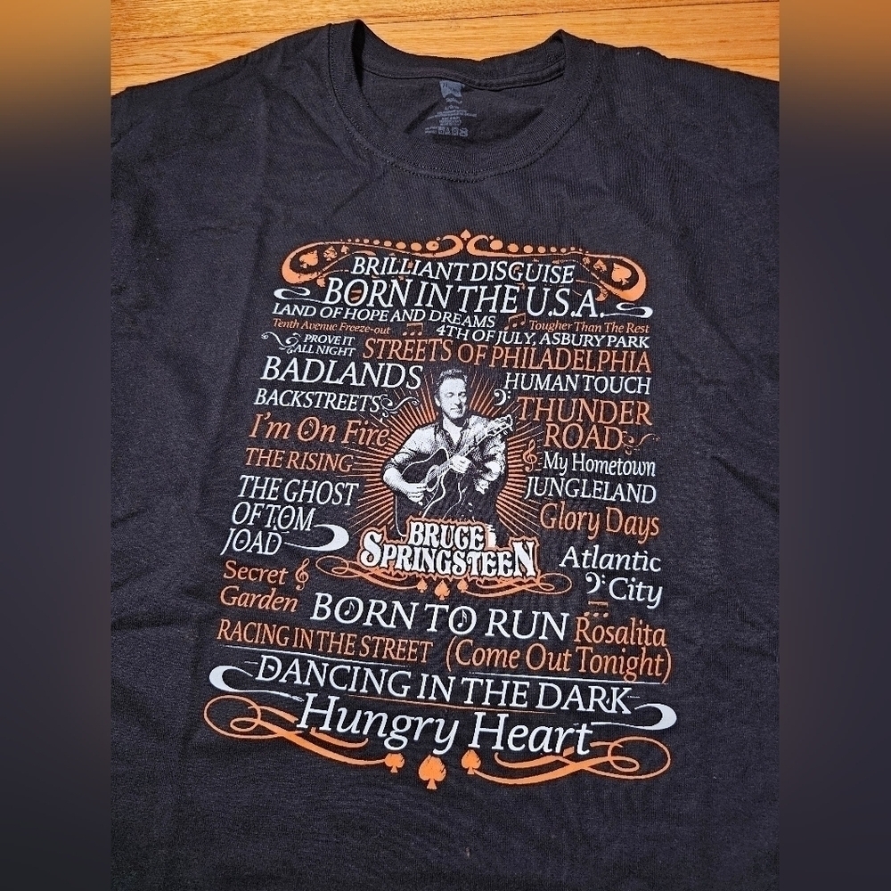 Born to Run Bruce Springsteen T-shirt Hungry Heart